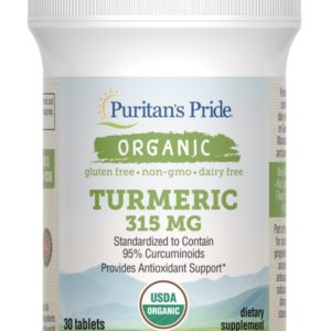Extracto de cúrcuma orgánico 315 mg