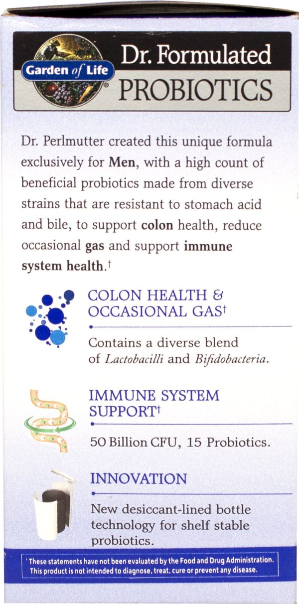 Dr. Formulated Probiotics Once Daily 50 mil millones de hombres - Imagen 2