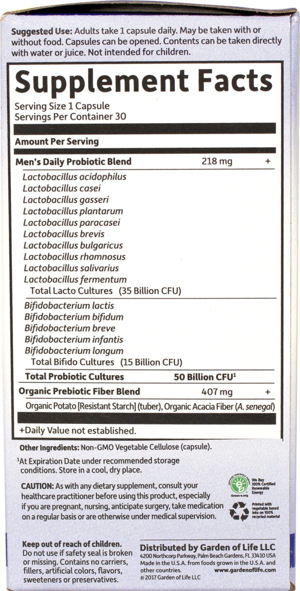 Dr. Formulated Probiotics Once Daily 50 mil millones de hombres - Imagen 3