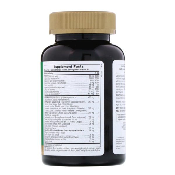 Nature's Plus, Ultra GHT Male, Fuerza máxima, Estímulo para hombres, 90 comprimidos de liberación lenta - Imagen 2