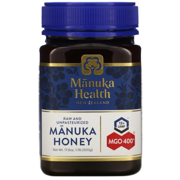 Manuka Health, Miel de Manuka, MGO 400+, 500 g (1,1 lb)