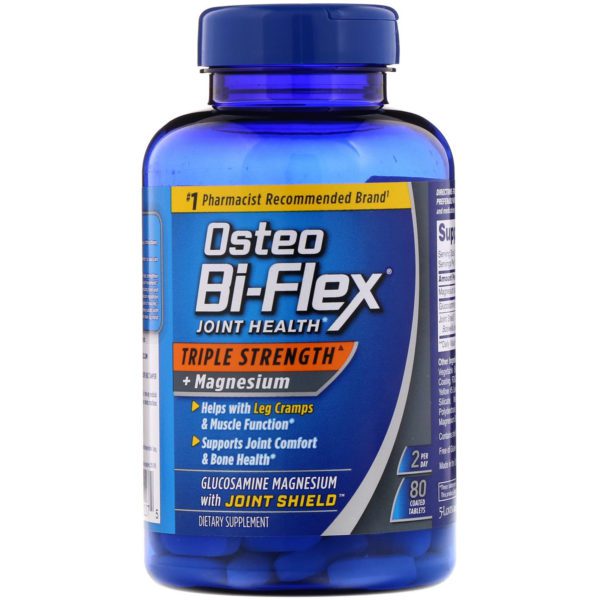 Osteo Bi-Flex, Salud articular, triple acción + magnesio, 80 comprimidos recubiertos - Imagen 3