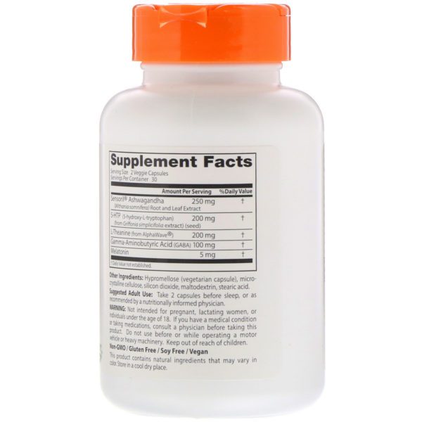 Doctor's Best, Superior Sleep with Sensoril AlphaWave, 60 Veggie Caps - Imagen 2