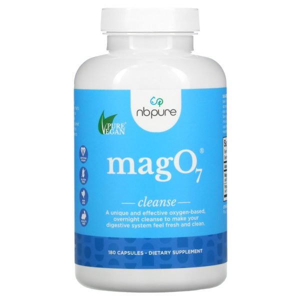 Aerobic Life, Mag O7, Limpieza y desintoxicación digestivas, 180 cápsulas