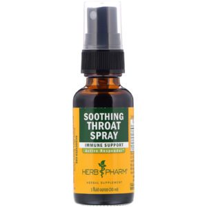 Herb Pharm, Spray Calmante para la Garganta, 1 fl oz (29.6 ml)