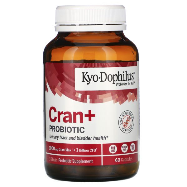 Kyolic, Kyo-Dophilus, Cran+ Probiotic , 60 Capsules - Imagen 3