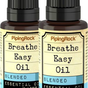 Breathe Easy Essential Oil Blend, 1/2 fl oz (15 mL) Dropper Bottle, 2  Dropper Bottles