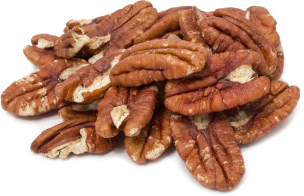 Georgia Jumbo Pecans Raw No Shell, 1 lb (454 g) Bag, 2  Bags