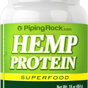 Hemp Protein Powder, 16 oz (454 g) Bottle