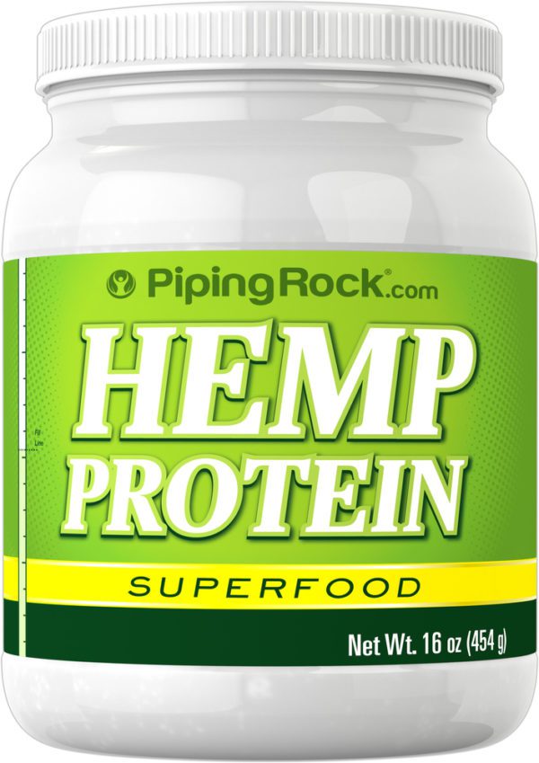 Hemp Protein Powder, 16 oz (454 g) Bottle