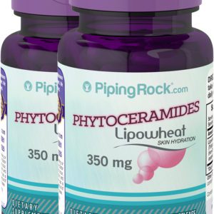 Phytoceramides (Lipowheat), 350 mg, 30 Liquid Capsules, 2  Bottles