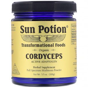 Sun Potion, Cordyceps orgánico, 100 g (3,5 oz)