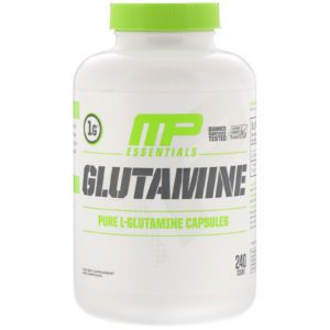 MusclePharm, Esenciales de glutamina, 240 cápsulas
