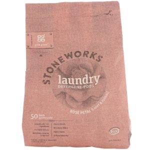 Grab Green, Stoneworks, Laundry Detergent Pods, Rose Petal, 50 Loads, 1.65 lbs (750 g)