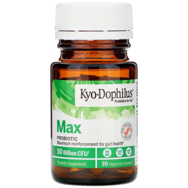 Kyolic, Kyo-Dophilus, Probiótico máximo, 50 mil millones de UFC, 30 cápsulas vegetarianas - Imagen 3
