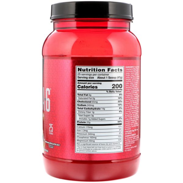 BSN, Syntha-6, Cold Stone Creamery, GERMANCHOKOLATEKAKE, 2.59 lb (1.17 kg) - Imagen 2