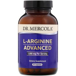 Dr. Mercola, L-arginina de acción avanzada, 1000 mg, 90 cápsulas