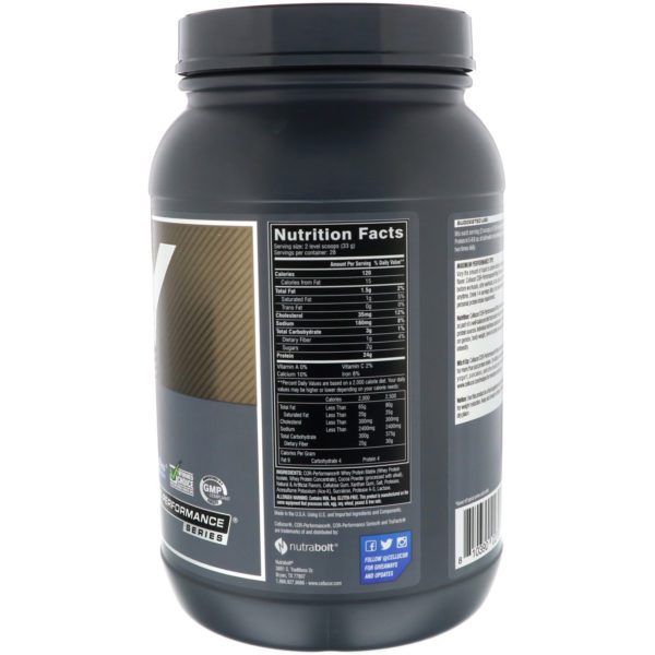 Cellucor, Suero de leche Cor-Performance, chocolate fundido, 2.07 lb (941 g) - Imagen 2