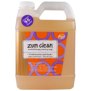 Indigo Wild, Zum Clean, jabón de lavandería de aromaterapia, Incienso y pachuli, 32 fl oz