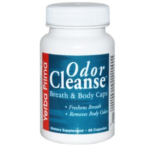 Yerba Prima, Odor Cleanse, cápsulas contra el mal aliento y el olor corporal, 50 cápsulas