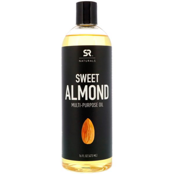 Sports Research, Aceite de almendra dulce multipropósito, 16 fl oz (473 ml)