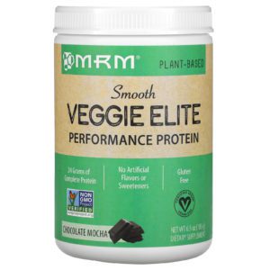MRM, Smooth Veggie Elite Performance Protein, Chocolate Mocha, 6.5 oz (185 g)