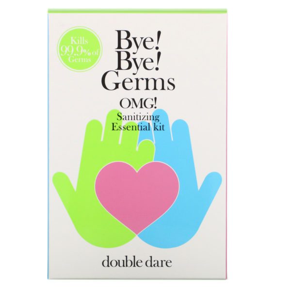 Double Dare, OMG!, Bye Bye Germs, Sanitizing Essential Kit, 3 Piece Kit - Imagen 2