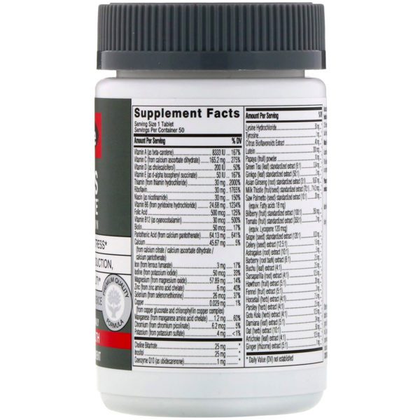 Swisse, Multivitamínico Ultivite para hombres, 50 comprimidos - Imagen 2
