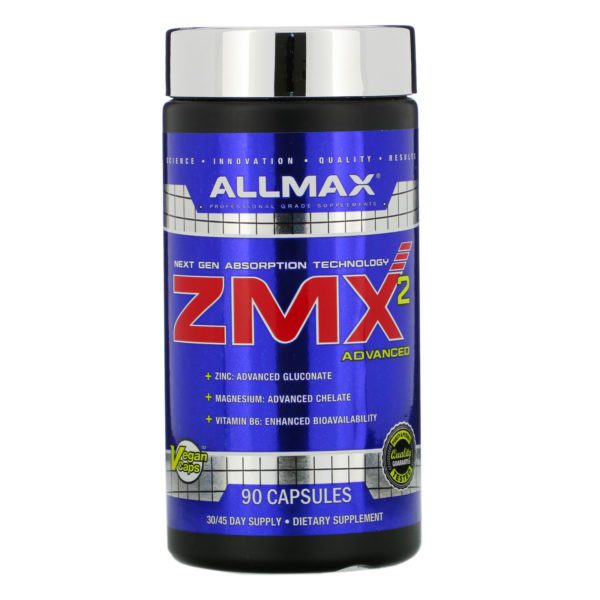 ALLMAX Nutrition, ZMX2 avanzado, 90 cápsulas