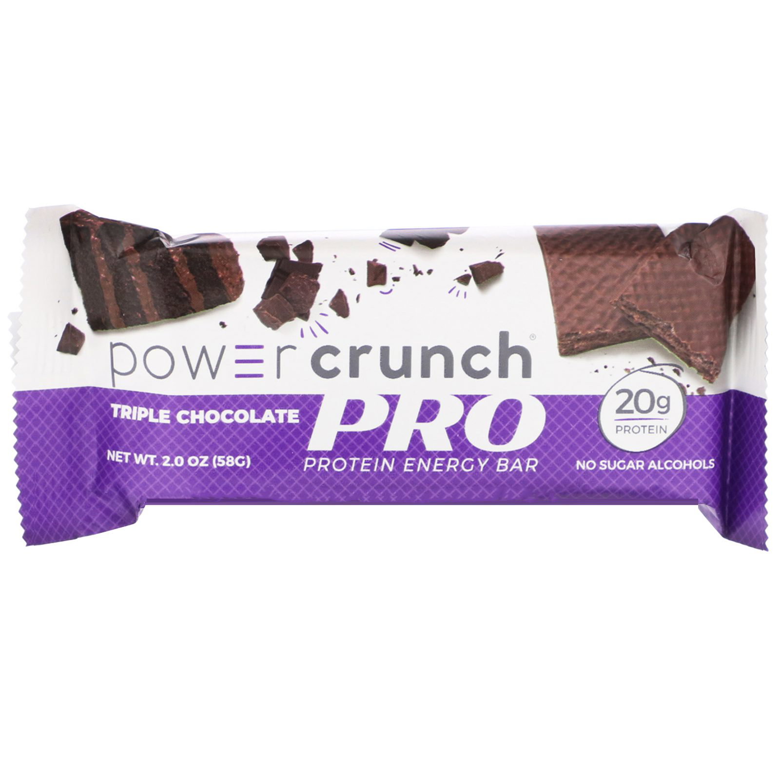 BNRG Power Crunch Protein Energy Bar PRO Triple Chocolate 12 Bars
