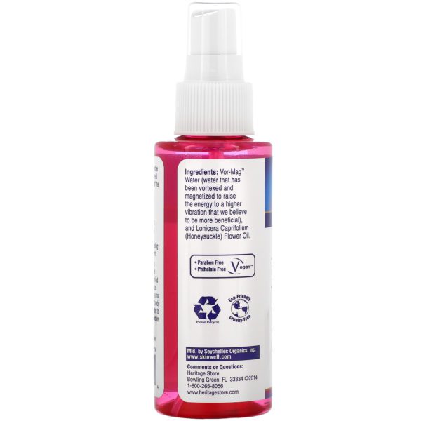 Heritage Store, Agua de flor, madreselva, 4 fl oz (120 ml) - Imagen 2