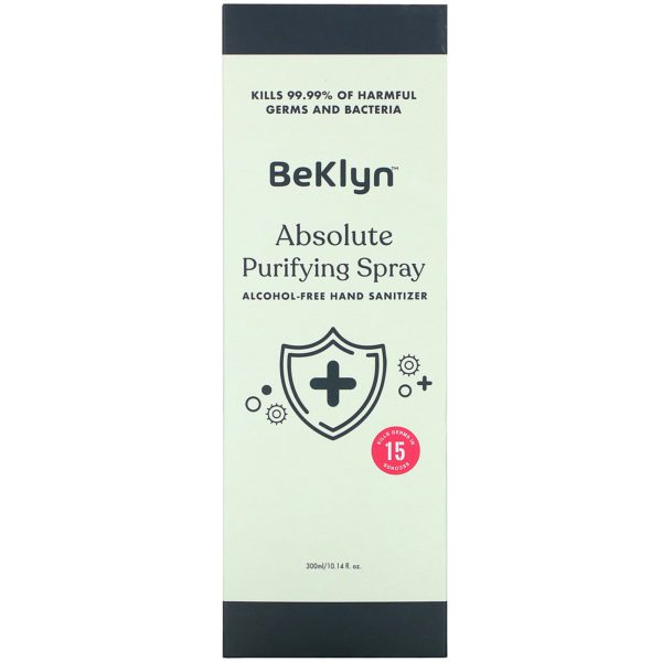 BeKLYN, Absolute Purifying Spray, Alcohol-Free Hand Sanitizer, 10.14 fl oz (300 ml) - Imagen 2