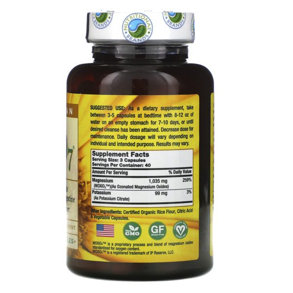 Pure Vegan, Mag 07, The Ultimate Oxygenating Digestive System Cleanser, 120 Vegetarian Capsules - Imagen 2