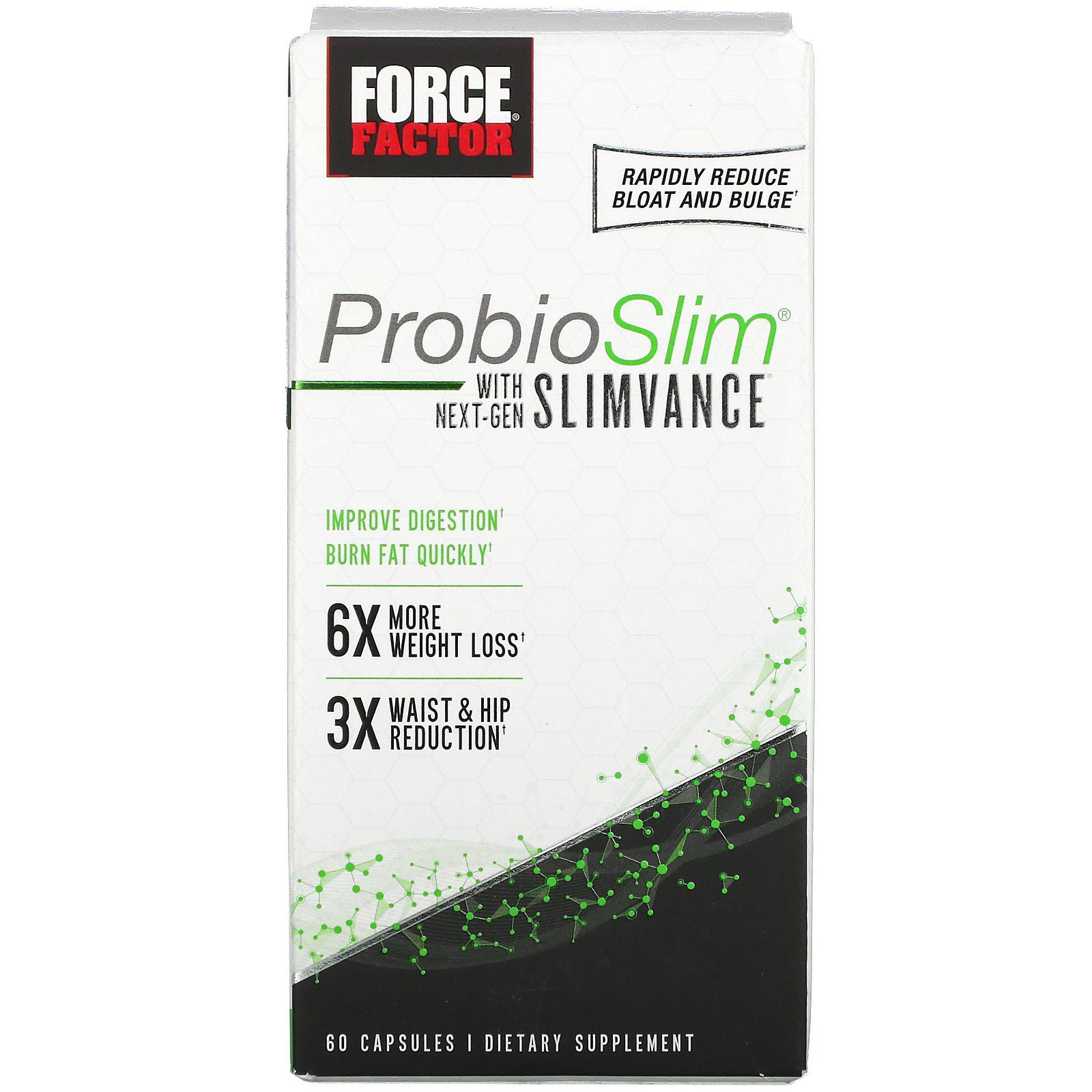 Force Factor ProbioSlim Probiotic and Weight Loss Supplement for