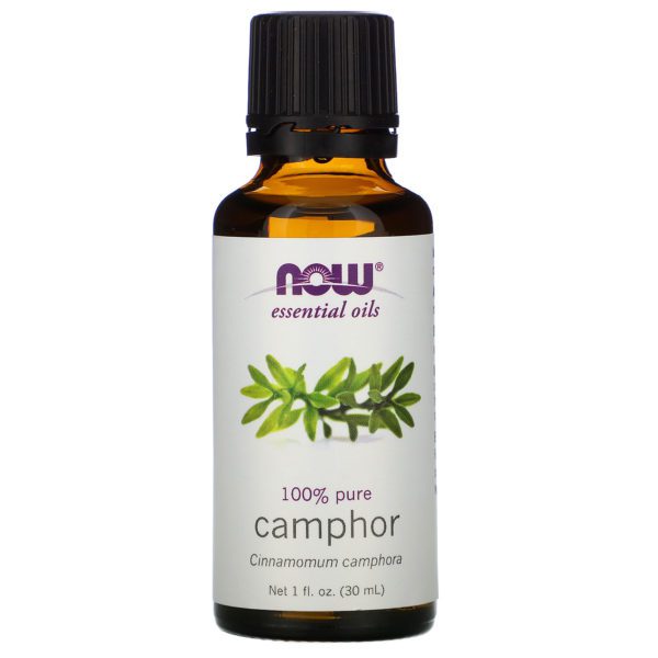 Now Foods, Aceites escenciales, Alcanfor, 30 ml.
