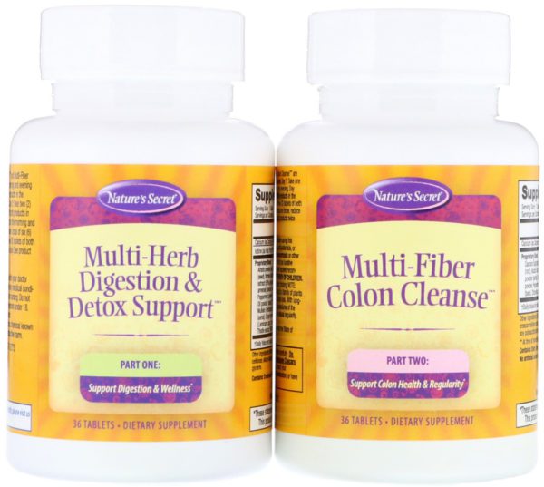 Nature's Secret, 7-Day Ultimate Cleanse, 2 partes Total-Body Cleanse - Imagen 3