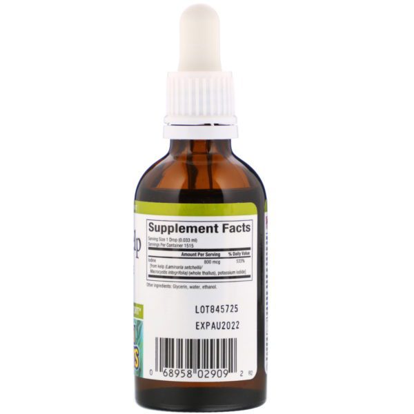Natural Factors, Liquid Kelp, 1.6 fl oz (50 ml) - Imagen 2