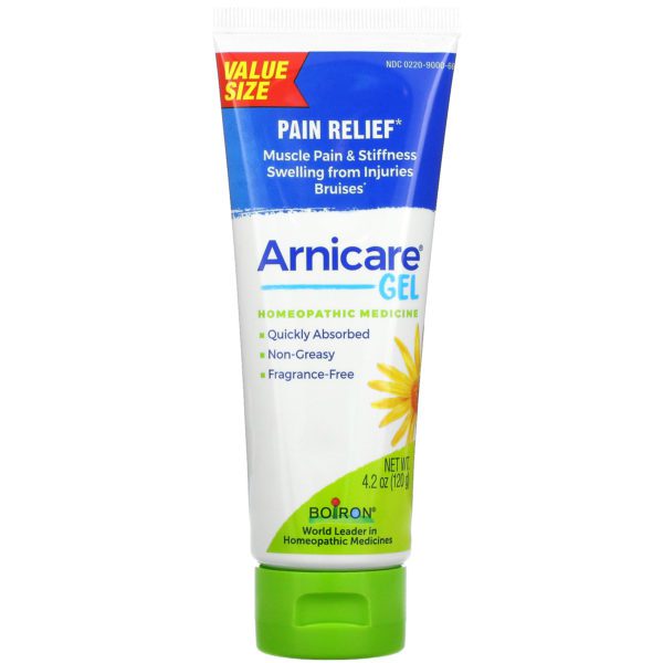 Boiron, Arnicare Gel, alivio del dolor, sin perfume, 4,1 onzas (120 g)