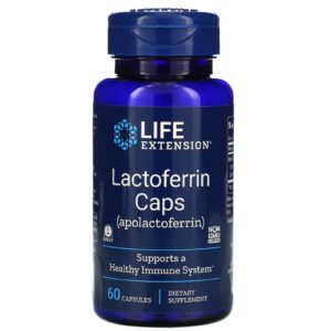 Life Extension, Lactoferrina en cápsulas, 60 cápsulas