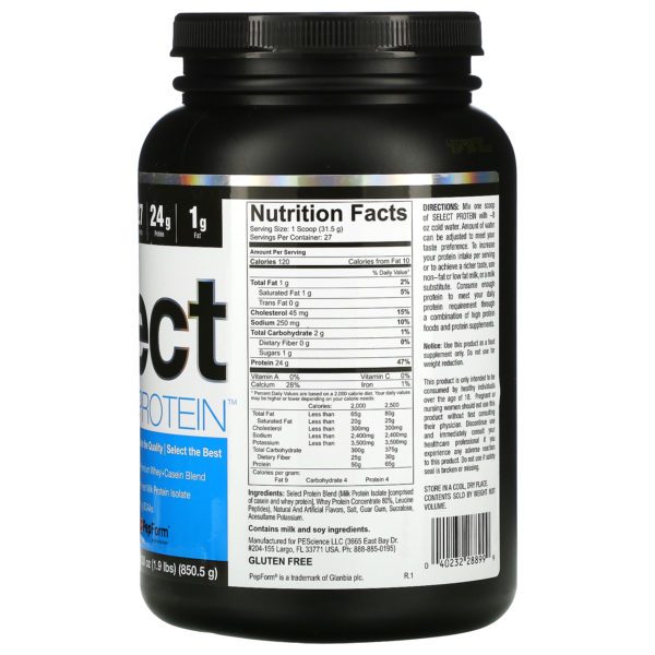 PEScience, Select Protein, Amazing Cake Pop, 1.9 lbs (850.5 g) - Imagen 2