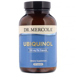 Dr. Mercola, Ubiquinol, 150 mg, 90 cápsulas
