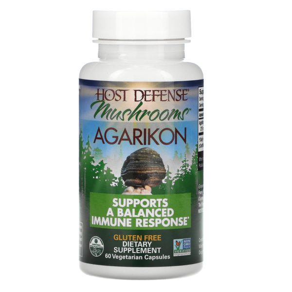 Fungi Perfecti, Agarikon, 60 Vegetarian Capsules - Imagen 3