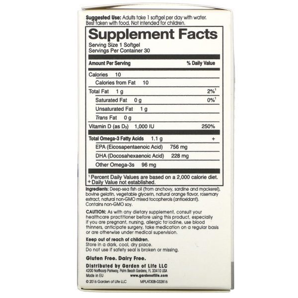 Minami Nutrition, MorEPA Platinum, Ultimate Once Daily Omega-3 + D3 Formula, Sabor a Naranja, 30 Cápsulas Gel Suave - Imagen 2