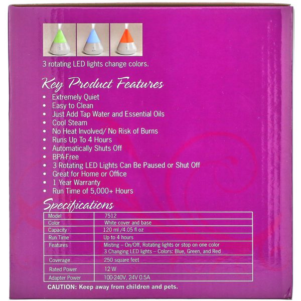 Now Foods, Difusor de aceite ultrasónico, 1 difusor - Imagen 3