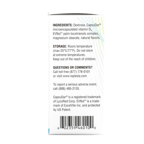 Replesta, Cholecalciferol, Natural Orange, 50,000 IU, 4 Chewable Wafers - Imagen 2