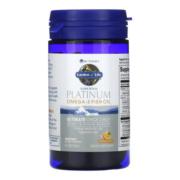 Minami Nutrition, MorEPA Platinum, Ultimate Once Daily Omega-3 + D3 Formula, Sabor a Naranja, 30 Cápsulas Gel Suave - Imagen 3