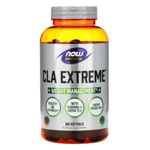 Now Foods, Deportes, CLA Extreme, 180 cápsulas blandas