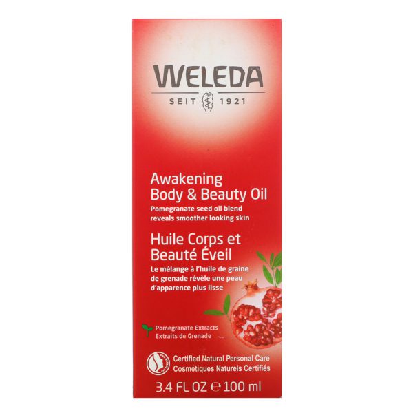 Weleda, Awakening Body & Beauty Oil, 3.4 fl oz (100 ml) - Imagen 2