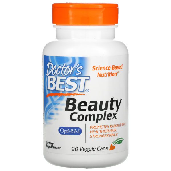 Doctor's Best, Complejo de belleza, 90 cápsulas vegetales
