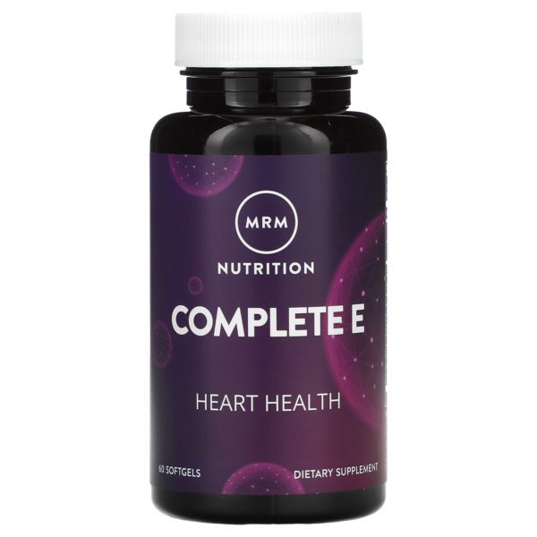 MRM, Nutrition, Complete E, 60 Softgels